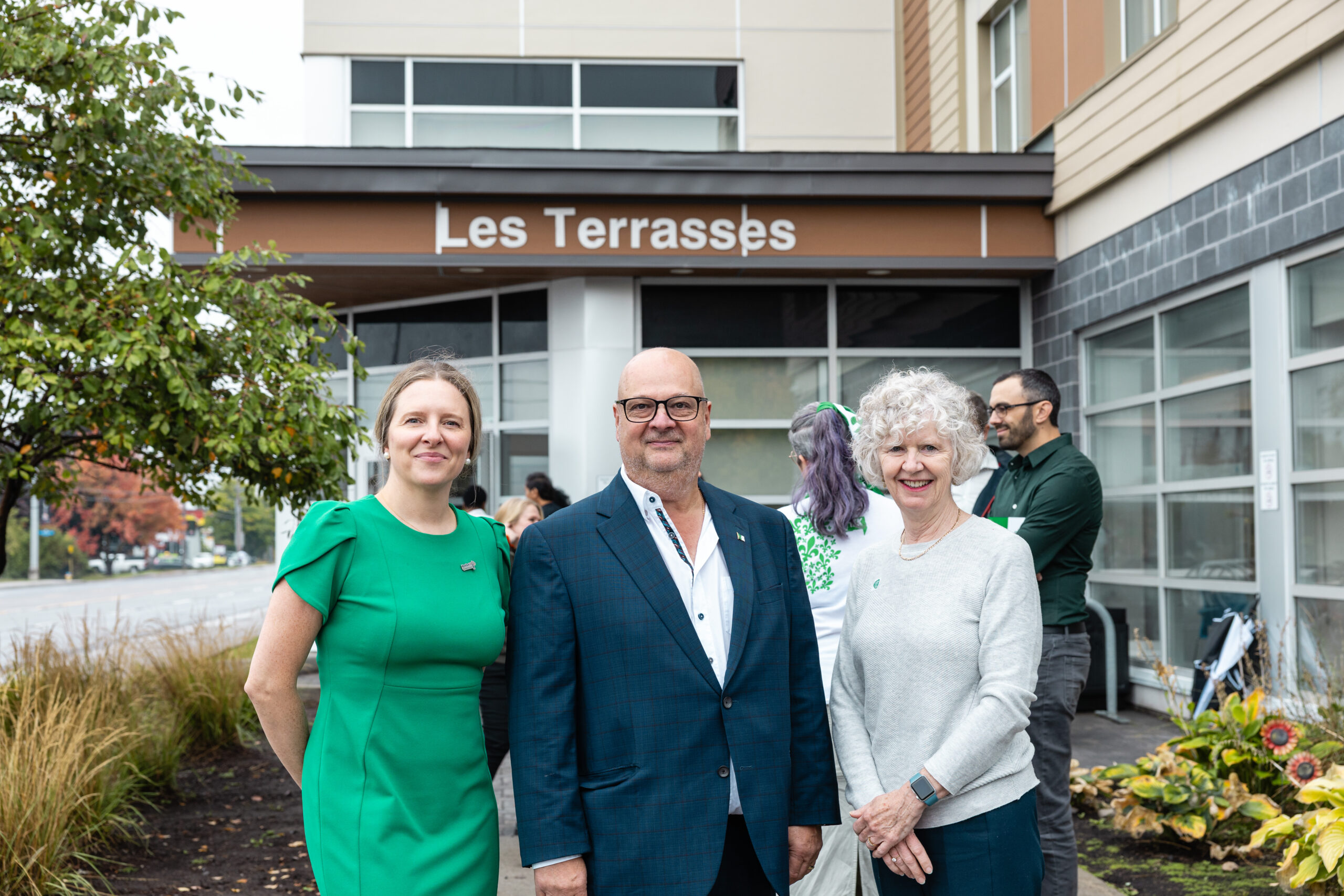 Elizabeth Tanguay, Michel Lavigne et Hélène Nadeau